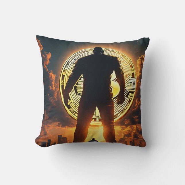 Bitcoin pillow (Front)