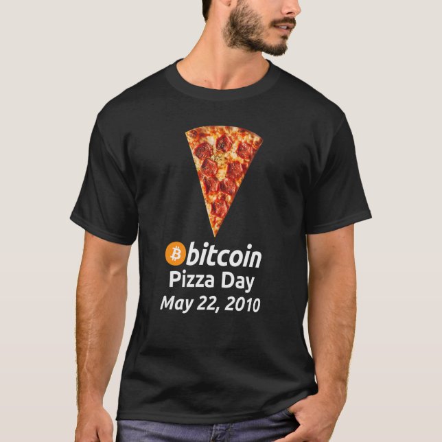 Bitcoin Pizza Day May 22 2010 T-Shirt (Front)