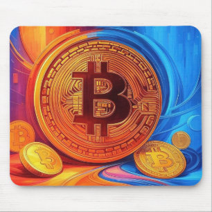 Bitcoin Poster Mouse Mat