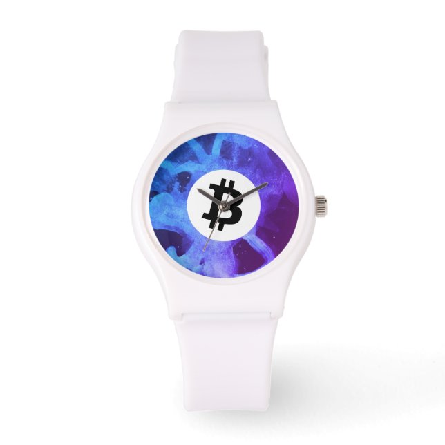Bitcoin Purple Wave Watch (Front)