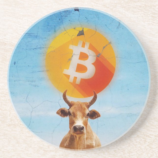 Bitcoin Resilient Bull Coaster (Front)
