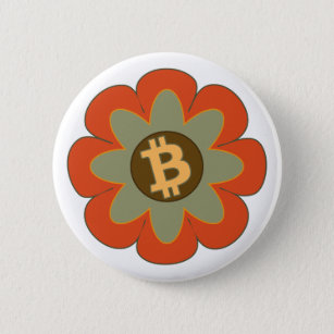 Bitcoin retro badge