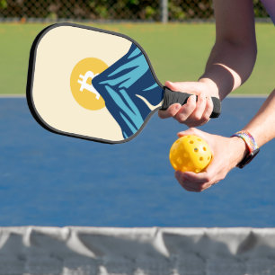 Bitcoin Rising Pickleball Paddle