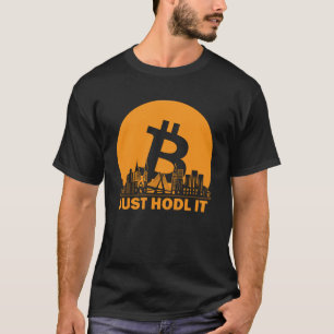 Bitcoin São Paulo Skyline São Paulo Bitcoin Maxim T-Shirt