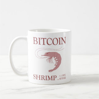 Bitcoin Shrimp  Coffee Mug