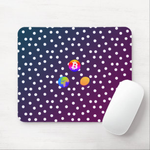 Bitcoin Solar System Mouse Mat