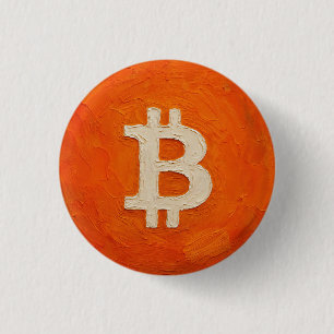 Bitcoin Standard (Oil, Style: 3) 3 Cm Round Badge