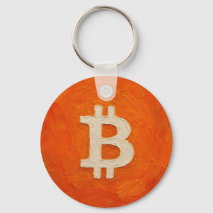 Bitcoin Standard (Oil, Style: 3) Key Ring