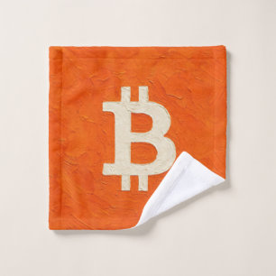 Bitcoin Standard (Oil, Style: 4) Wash Cloth