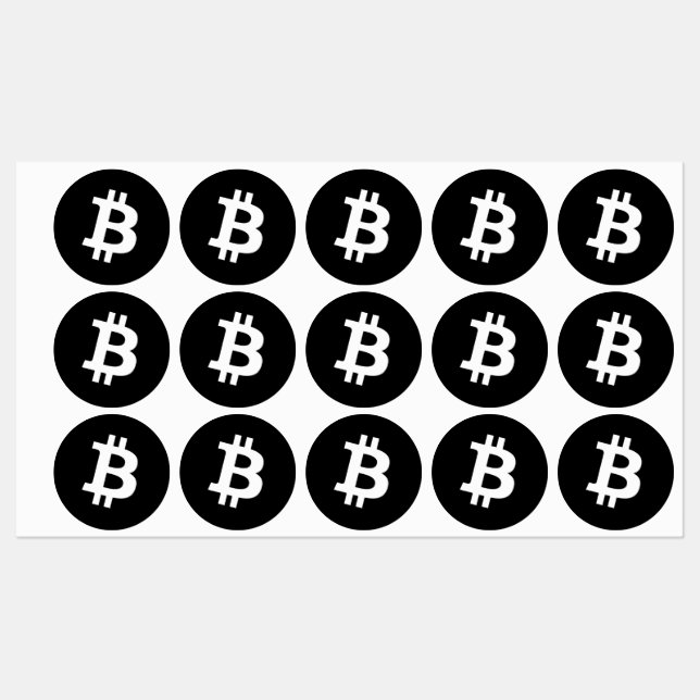Bitcoin Sticker Sheet (Sheet)