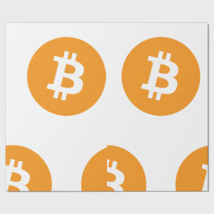 Bitcoin Theme Wrapping paper