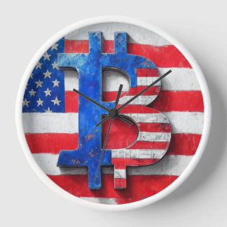 Bitcoin USA Clock