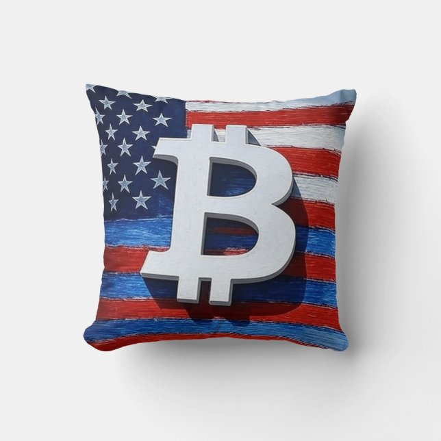 Bitcoin USA Cushion (Front)