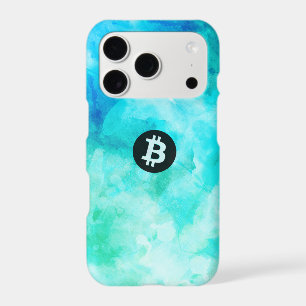 Bitcoin Watercolor (Style 3 - Beach Life)