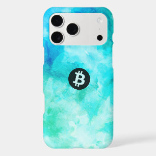 Bitcoin Watercolor (Style 3 - Beach Life)