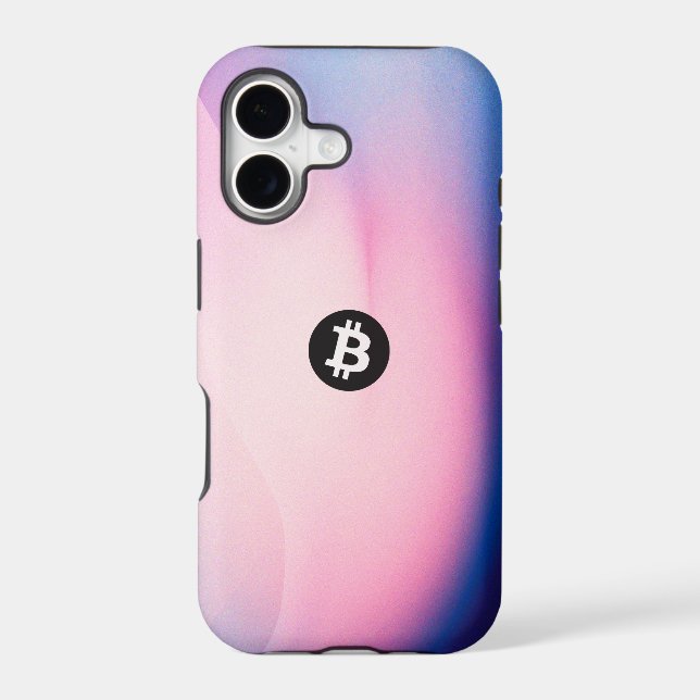 Bitcoin Wave (Midnight Lavender) (Back)