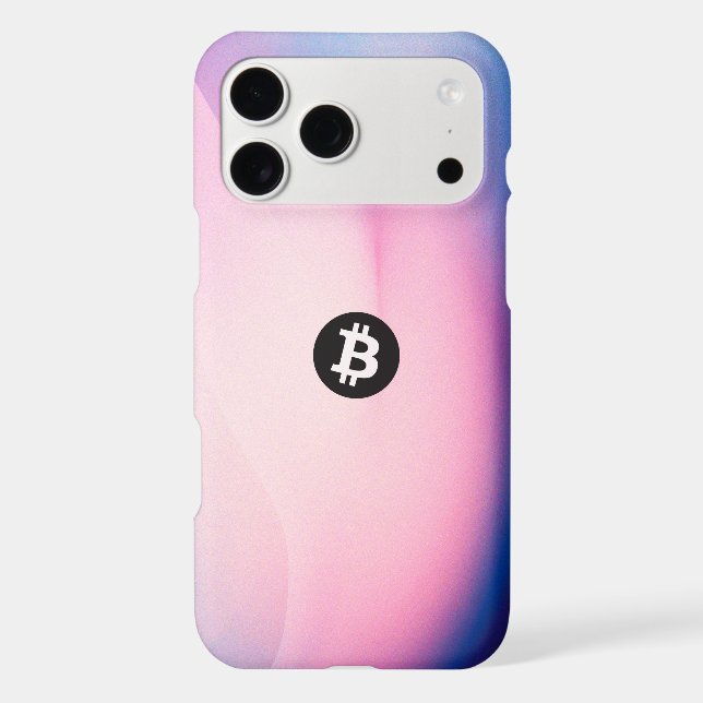 Bitcoin Wave (Midnight Lavender) (Back)