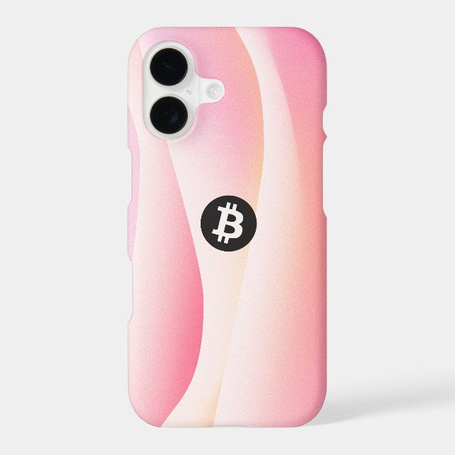 Bitcoin Wave (Pink) (Back)