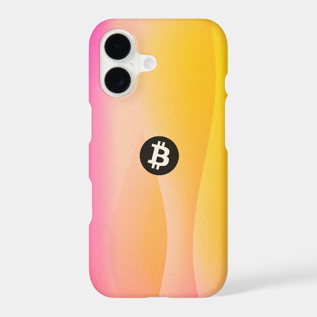 Bitcoin Wave (Yellow Purple) (Back)