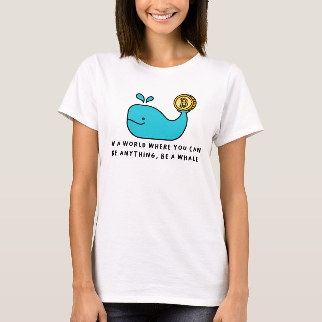 Bitcoin Whale T-Shirt (Front)