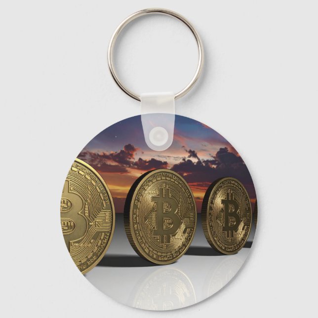 Bitcoins Key Ring (Front)