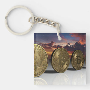 Bitcoins Key Ring