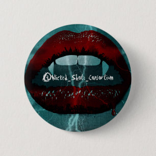 Bite 6 Cm Round Badge
