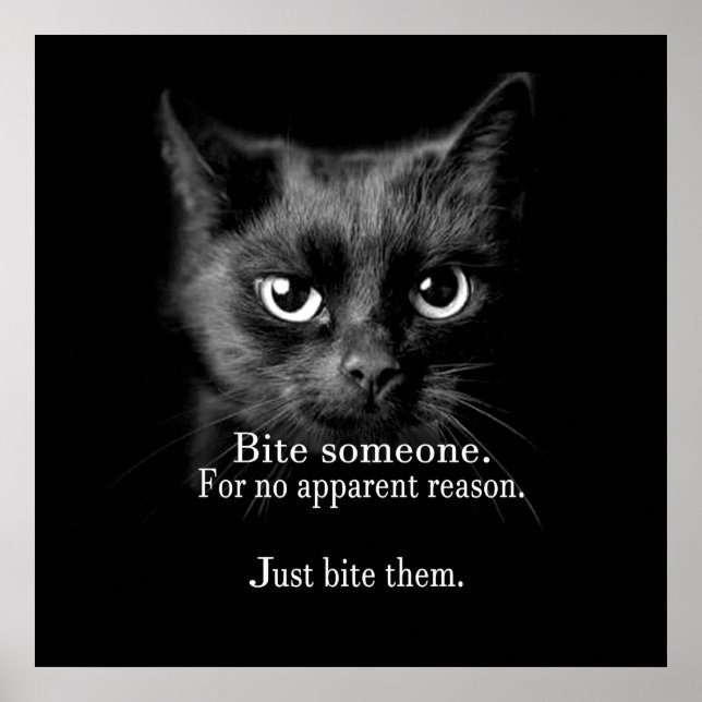 BITE EM..JUST DO IT! POSTER (Front)