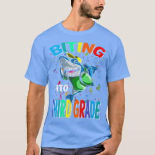 Bite Into The Third GradeBack to School Shark For  T-Shirt