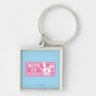 Bite it Sideways Key Ring