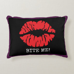 Bite Me Accent Pillow