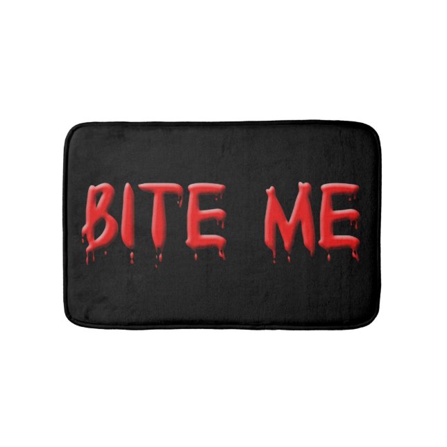 Bite Me Bath Mat (Front)