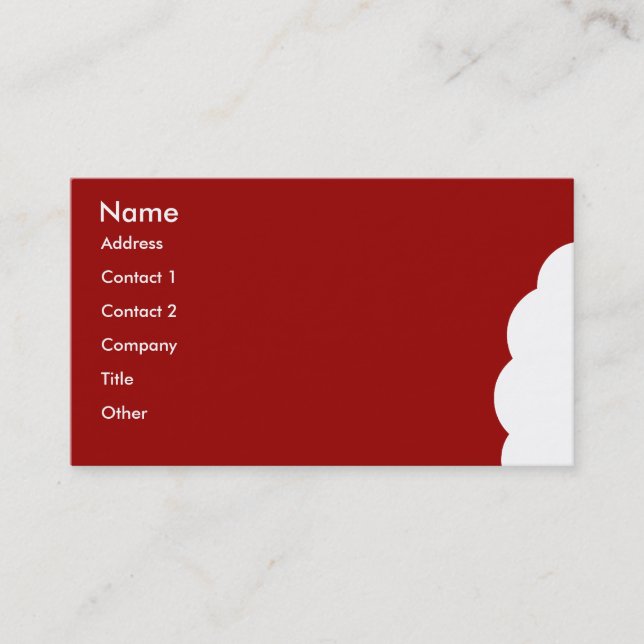 Bite Me Business Card (Front)