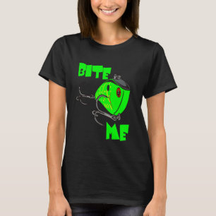 Bite Me Funny Fishing Angler Bait T-Shirt