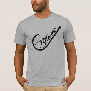 Bite Me Funny Fishing Hook T-Shirt