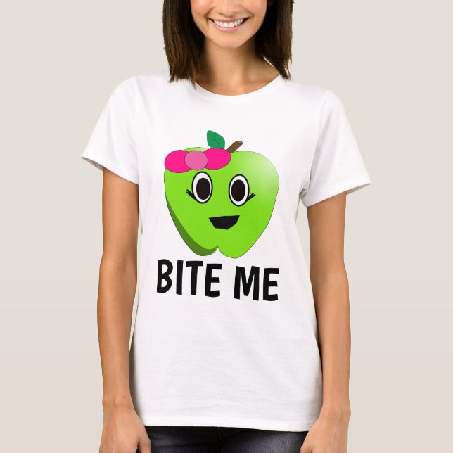 BITE ME, Funny T-shirts & tank tops (Front)