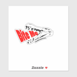 Bite Me! Gavialosuchus Sticker