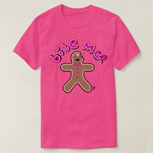 BITE ME GMAN T-Shirt (Design Front)