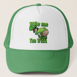 Bite me. I'm Irish. Trucker Hat