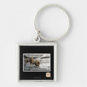 Bite me is just an expression! key ring