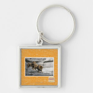 Bite me is just an expression! key ring