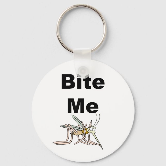Bite Me Key Ring (Front)