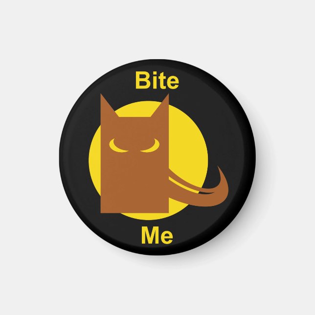 Bite Me Magnet (Front)