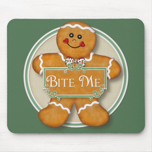 Bite Me Mouse Mat (Front)
