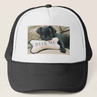 BITE ME PUG HAT