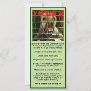 Bite Me rack card