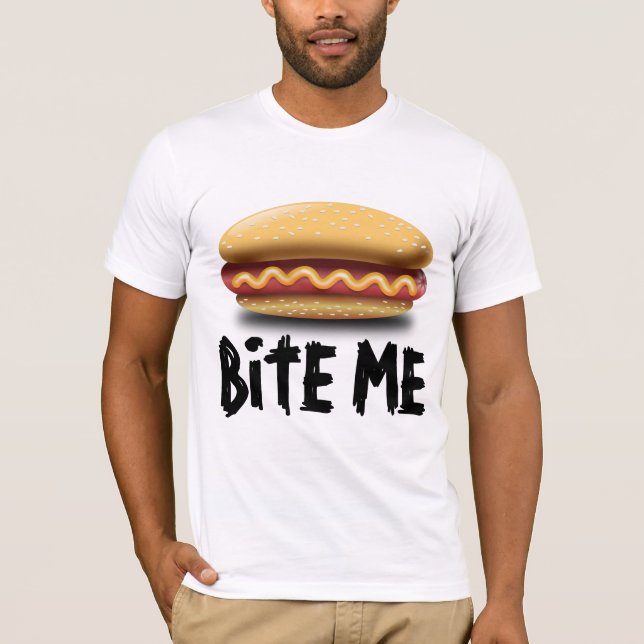 BITE ME RUDE MEN'S T-SHIRTS (Front)