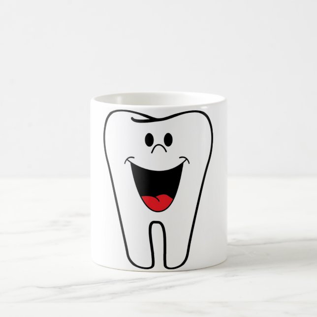 "BITE ME" TOOTH COFFEE MUG (Center)