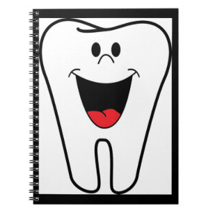 "BITE ME" TOOTH NOTEBOOK