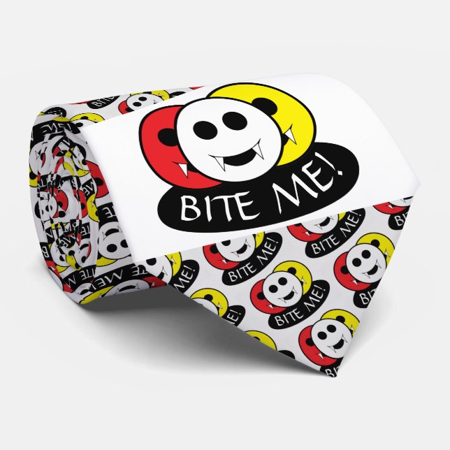 Bite Me! Vampire Tie (Rolled)
